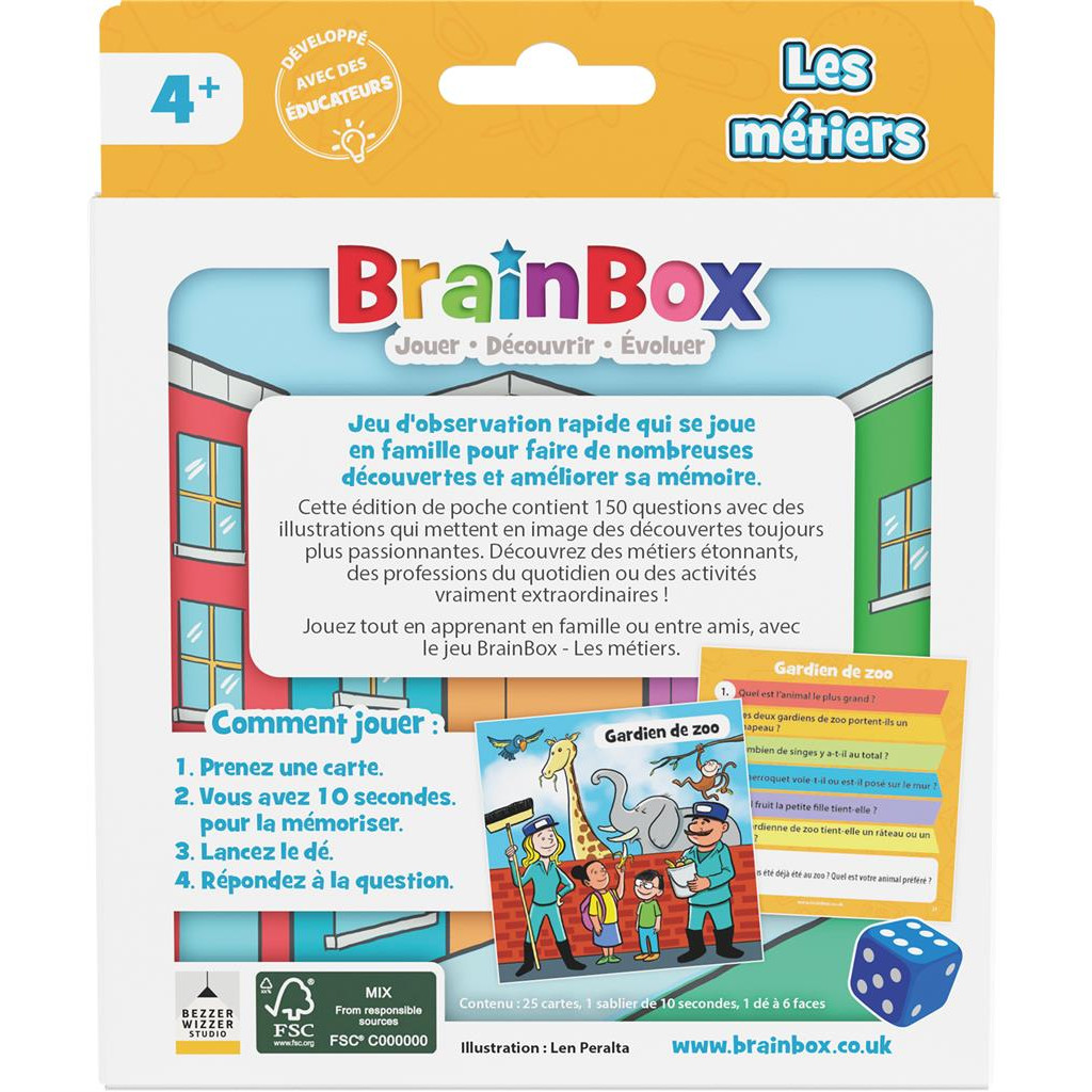 BrainBox Pocket : Les Métiers