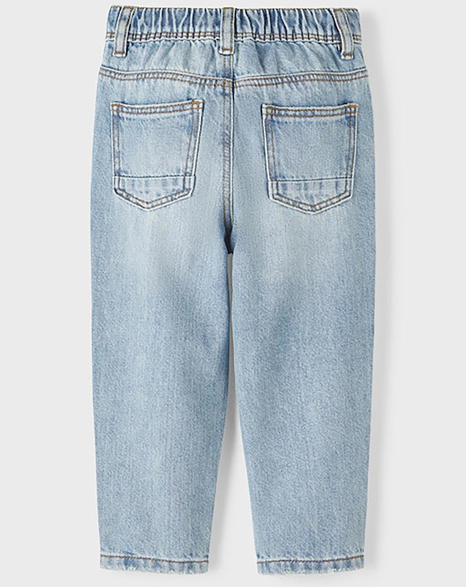 Jeans NMNSIDNEY TAPERED in medium blue denim