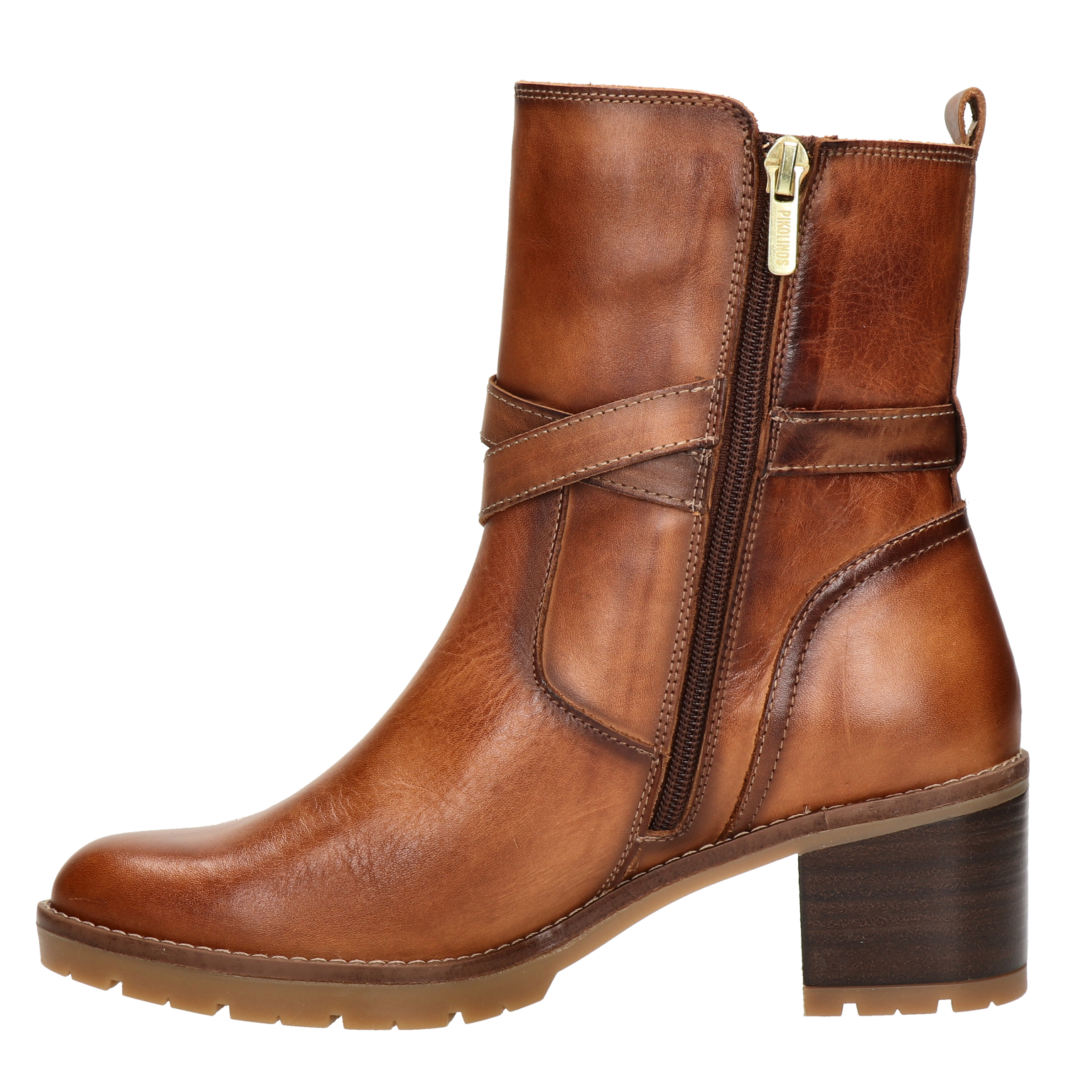 Llanes dames boot Pikolinos Cognac