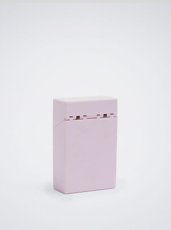 Porta-cigarros em formato de coração - Violeta