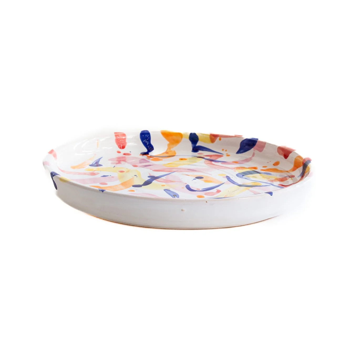 Val Pottery  Ana middagstallerken, multi - Ø27 cm.