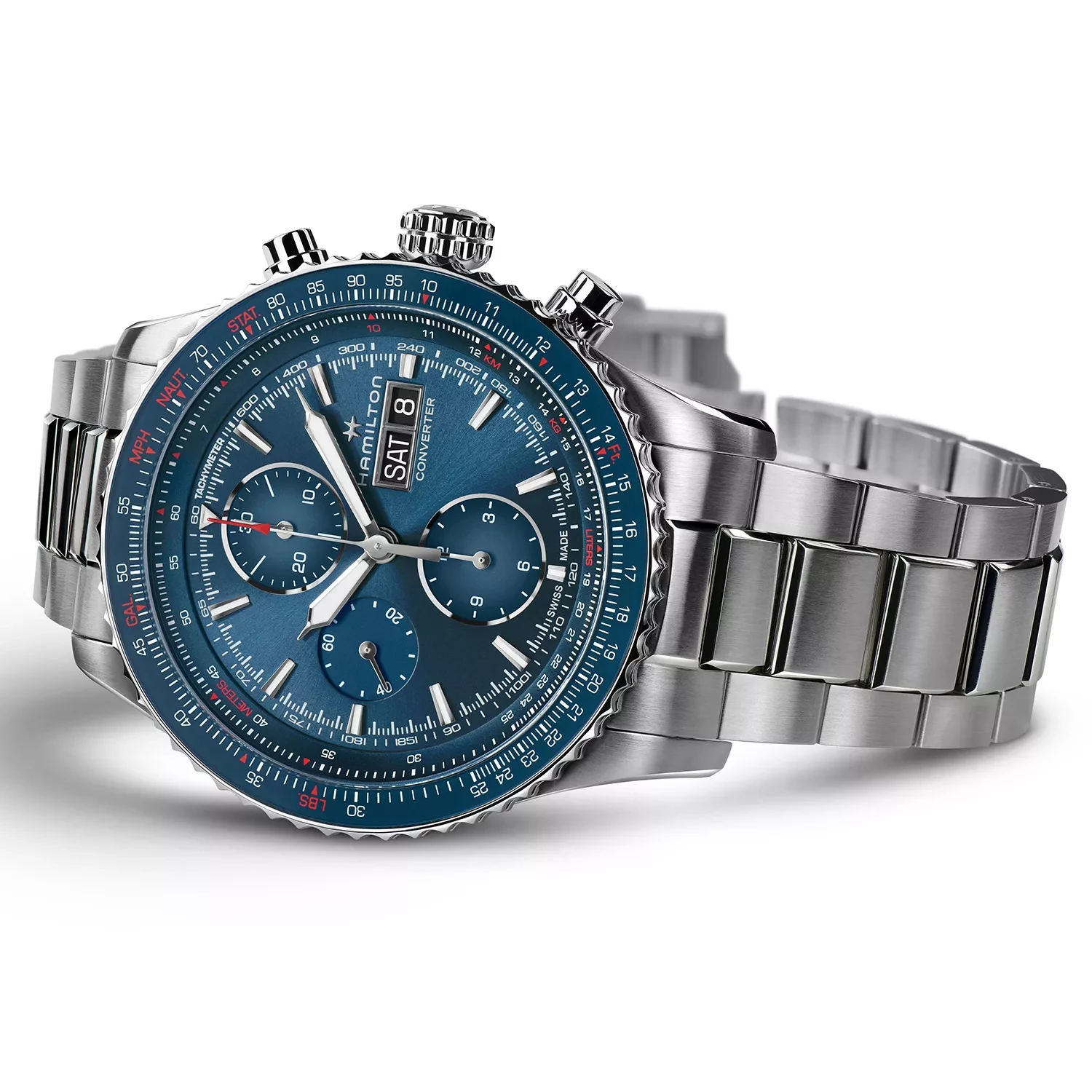 Hamilton Khaki Aviation Converter Auto Chrono H76746140