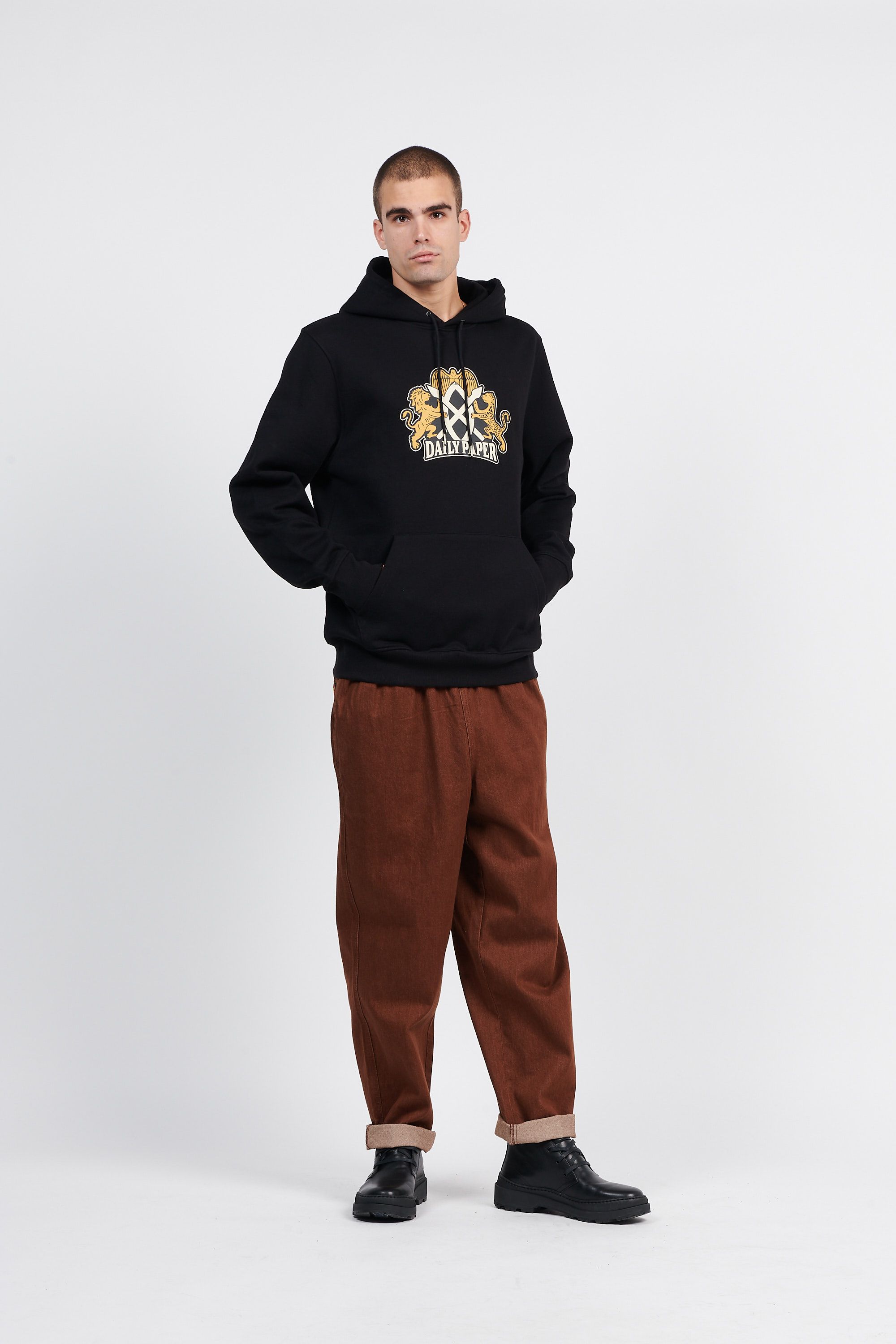 Daily Paper Hoodie NAKATO HOODIE Noir
