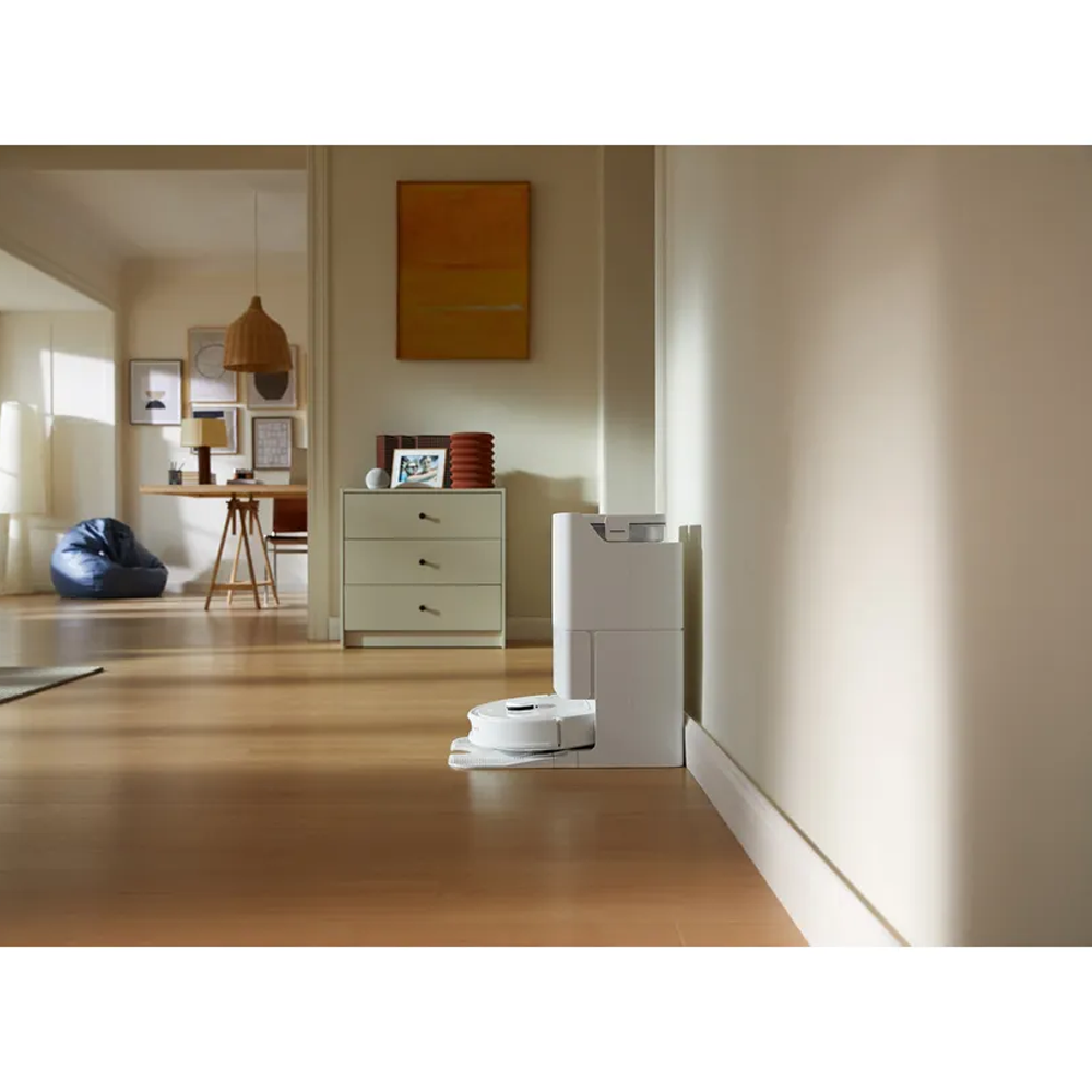 Qrevo S Staubsaug-Roboter Staubsauger Nass / Trocken Bodenreinigung mit Dockingstation / App Steuerung (QRS02-00) - Weiss