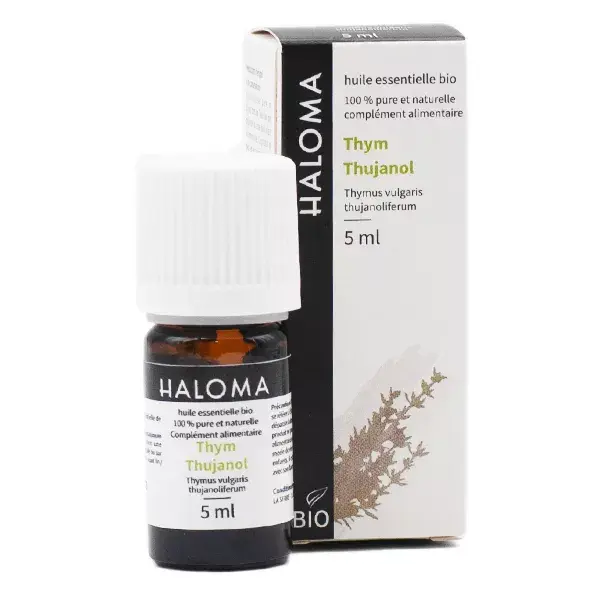 Óleo Essencial de Tomilho Orgânico Haloma Thujanol 5ml