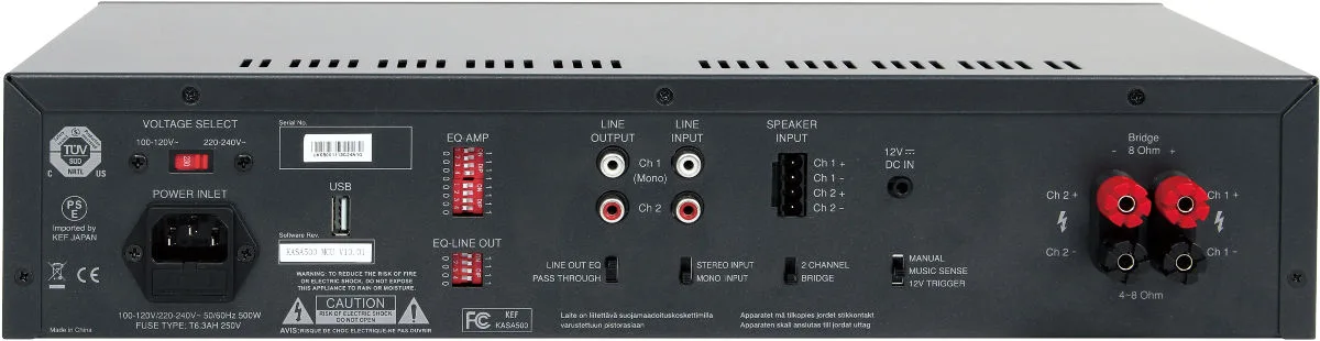 KEF KASA500 Amplis de puissance