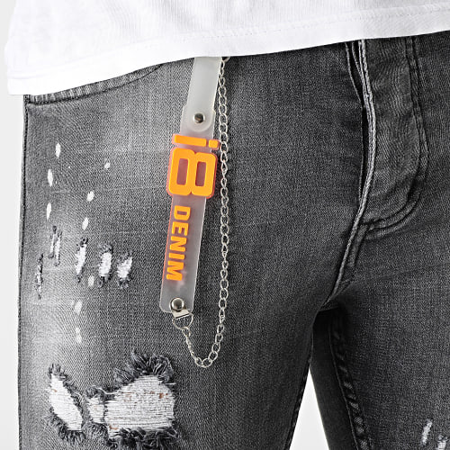Jean Skinny Gris Anthracite
