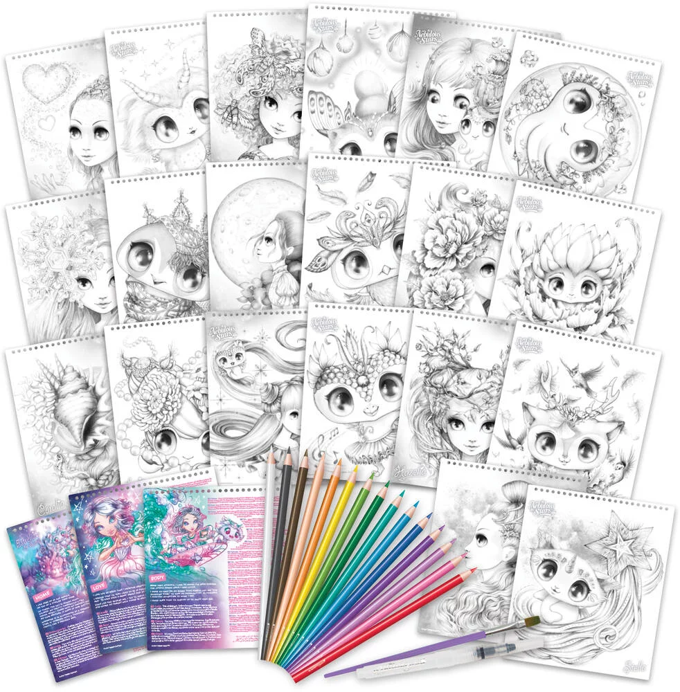 NEBULOUS STARS - CARNET DE DESSINS AQUARELLES