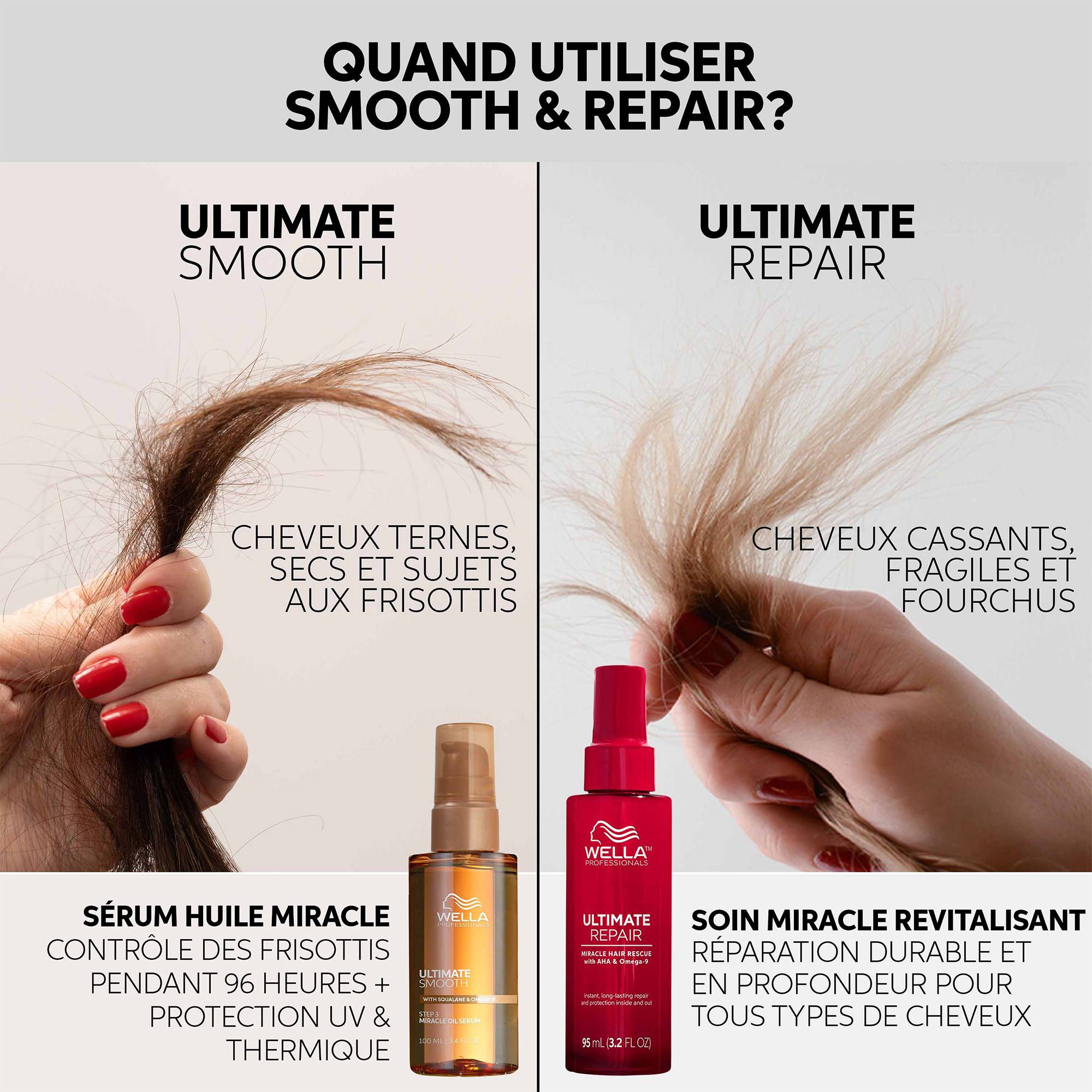 Sérum Huile Miracle Ultimate Smooth / 30ml