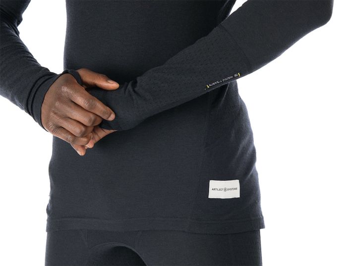 Goldhill 125 Zoned 1/4 Zip Men uldundertrøje