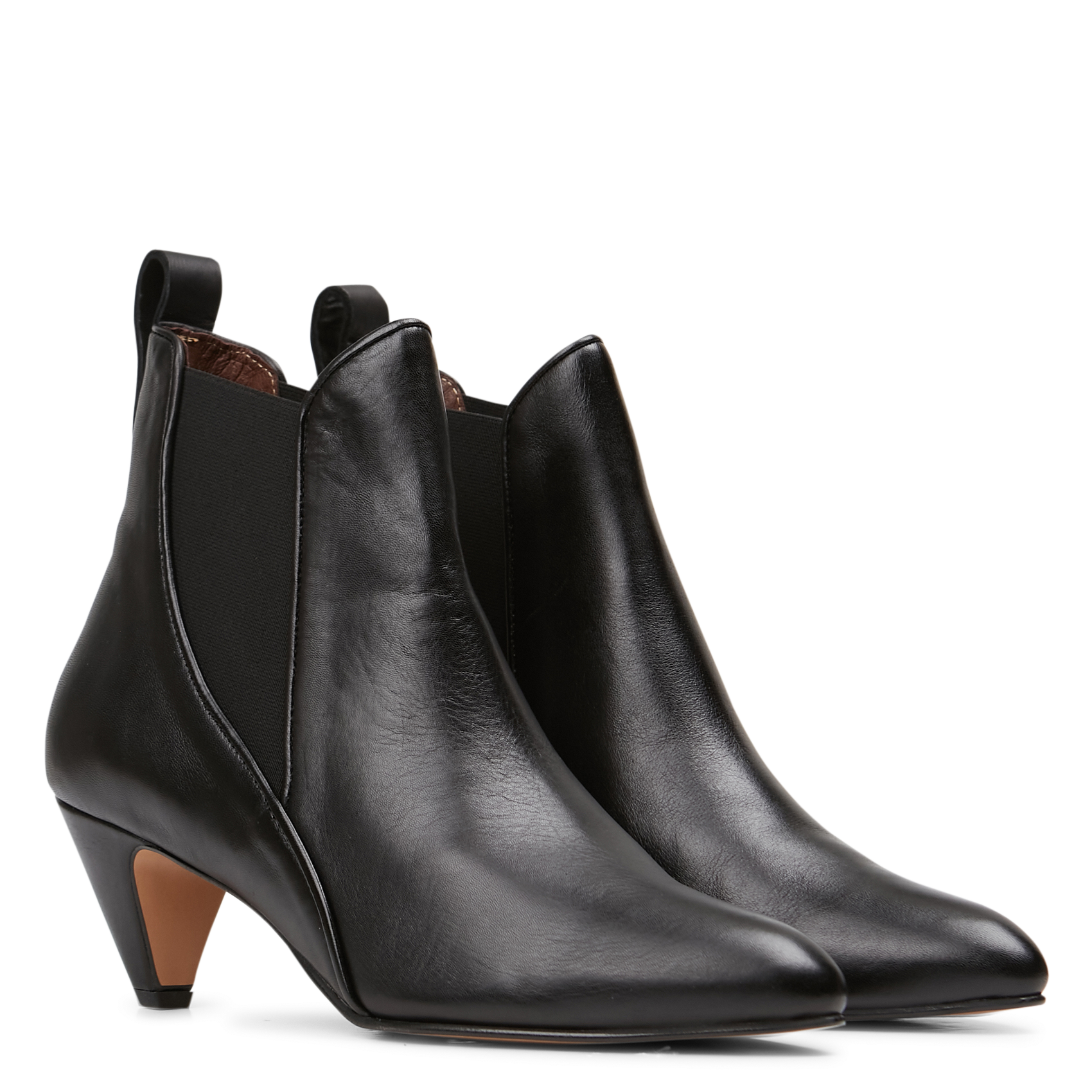 RIKLEY - Bottines en cuir | Noir