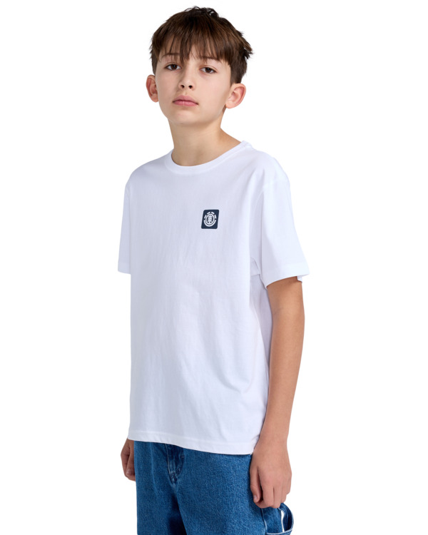 Element Joint Texture SS Youth Optic White