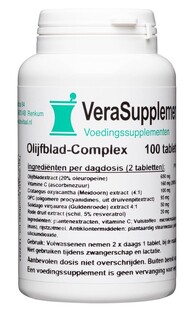 VeraSupplements Olijfblad Complex Tabletten 100TB