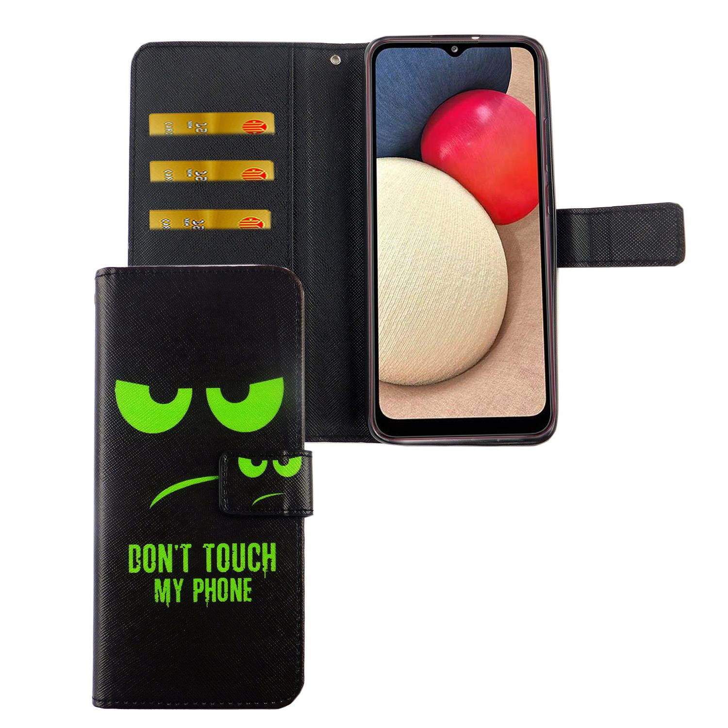 Handyhülle für Samsung Galaxy A03s Case Cover Schutztasche Schutzhülle Bookstyle