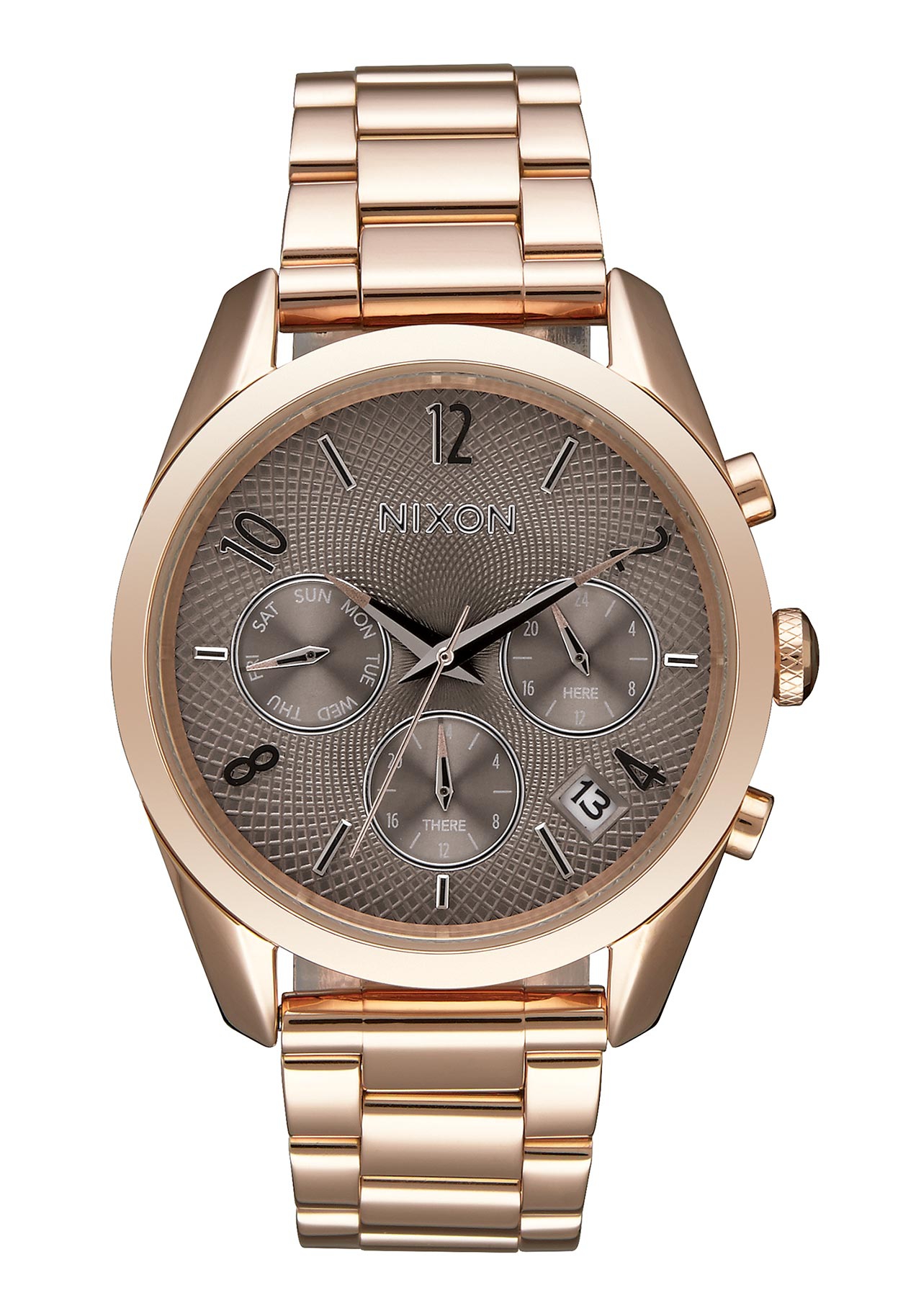 Nixon The Bullet Chrono 36 Rose Gold / Taupe A9492214