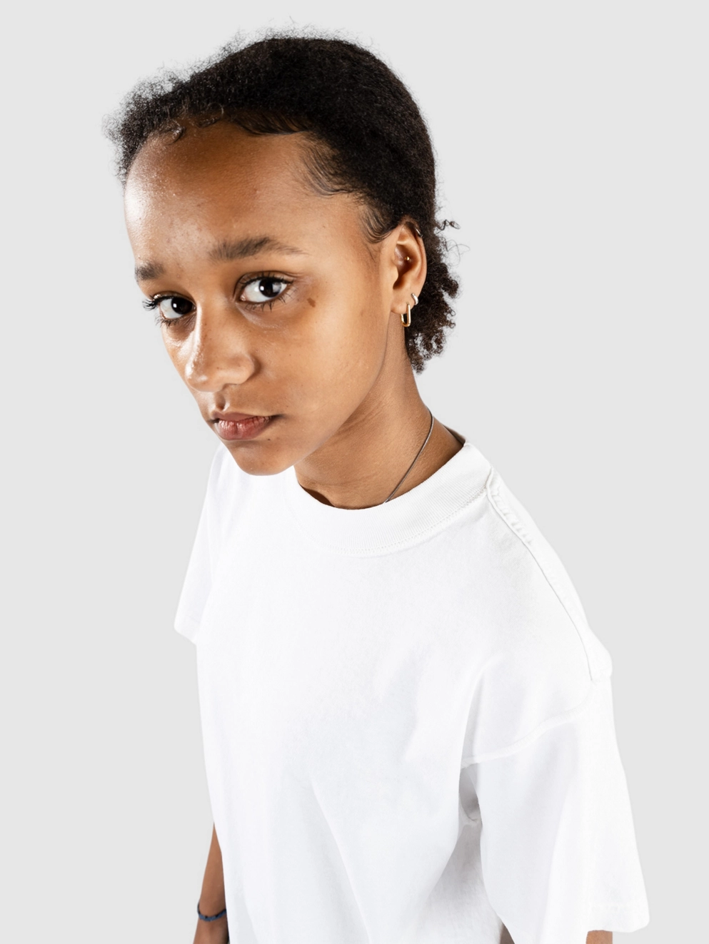 Shaka Wear 6.5 Max Heavyweight Garment Dye Reverse T-Sh white