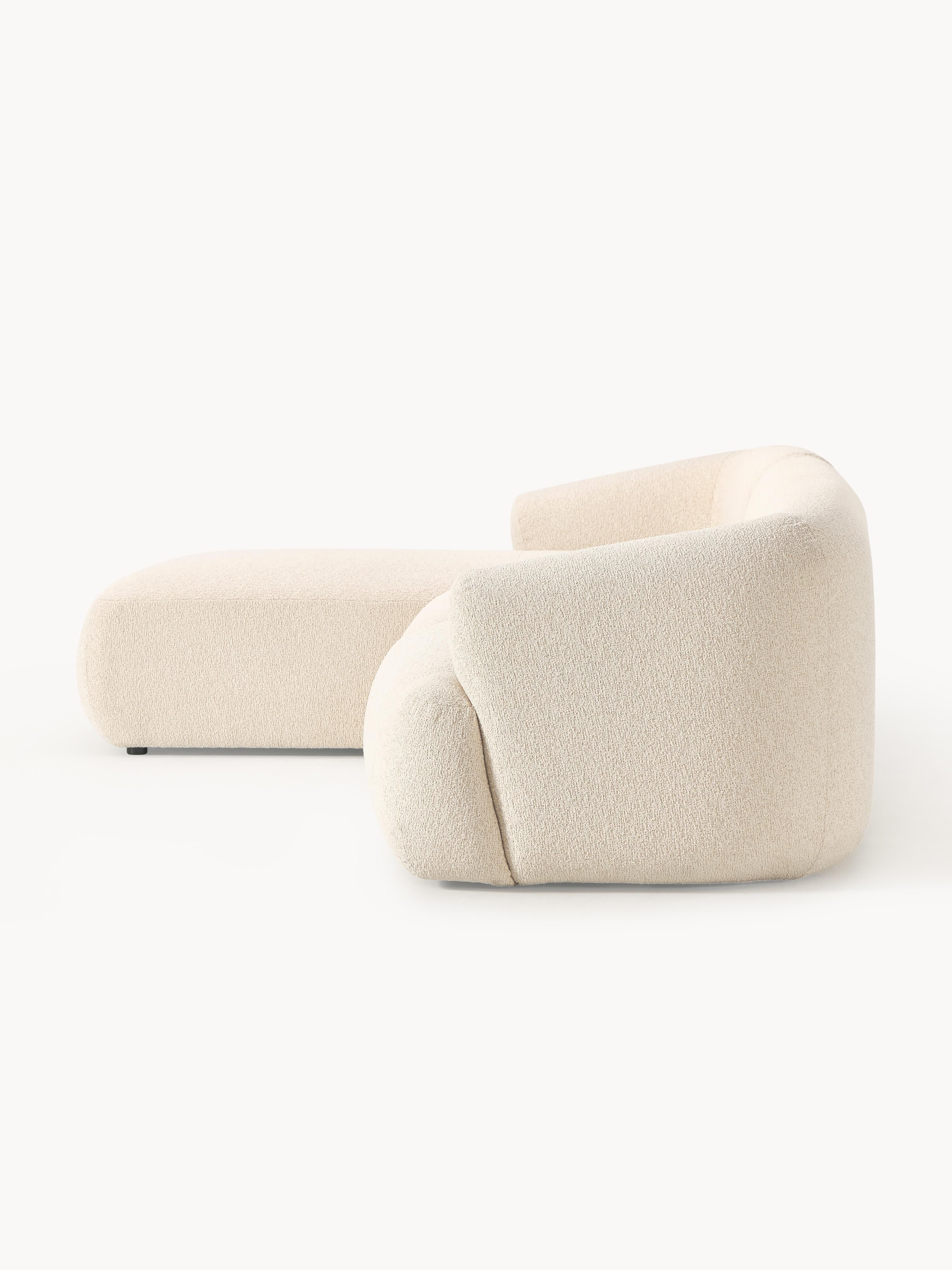 Modulaire bouclé hoekbank Sofia (3-zits)