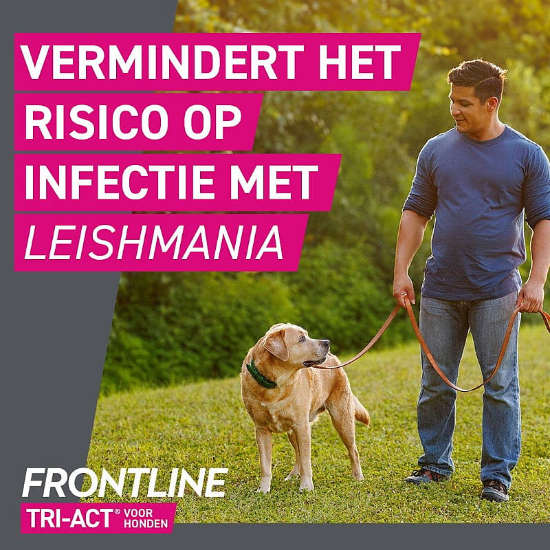 Frontline Tri-Act Hond | S: 5 - 10 kg | 15595.2