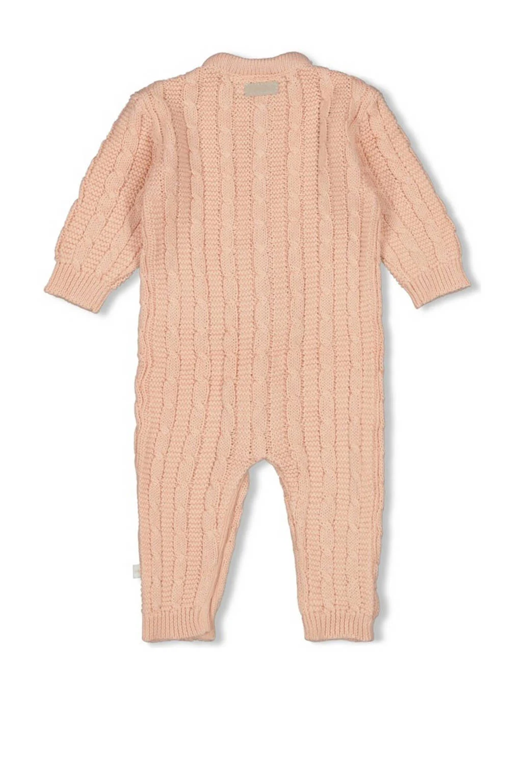 Feetje gebreid boxpak roze