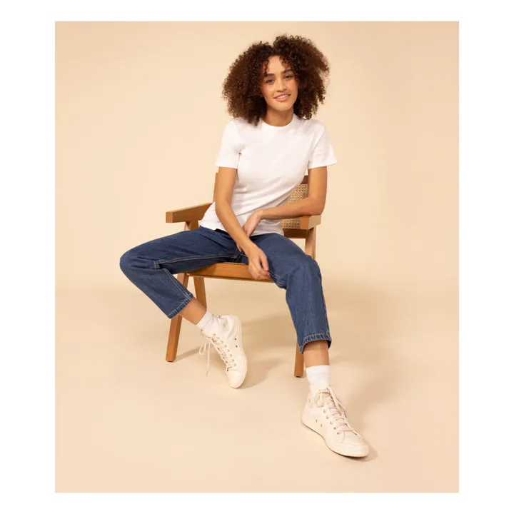 Petit Bateau T-shirt Point Cocotte - Collection Femme | Blanc