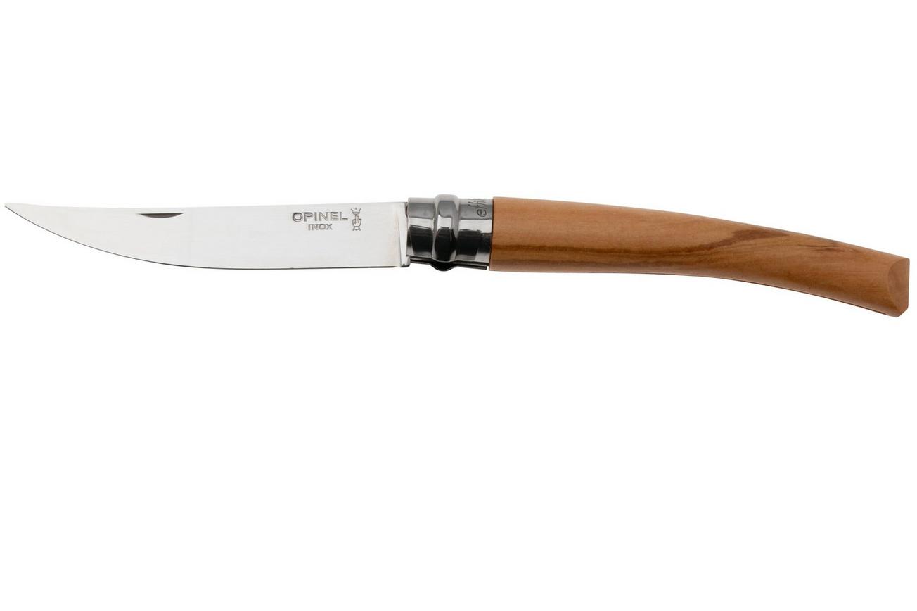 Opinel Effilé No. 10, 002562, olijfhout, zakmes