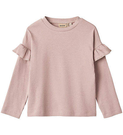 Wheat Bluse - Rib - Belinda - Dry Rose