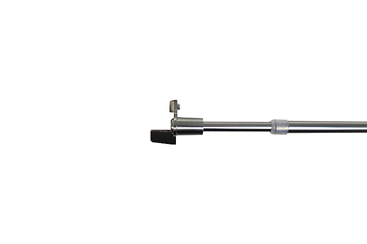 Kit Barre de vitrage GoodHome extensible ⌀7/9mm Long.30/50cm argent