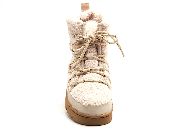 Gap boots bottine plates femme richmond high lace beige