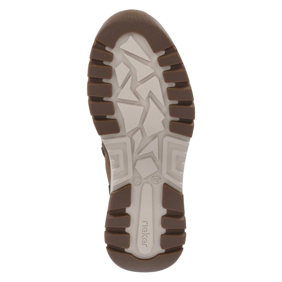 RiekerWinterboots - braun kombi