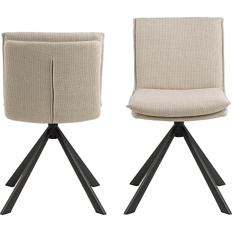 Flynn spisebordsstol - beige