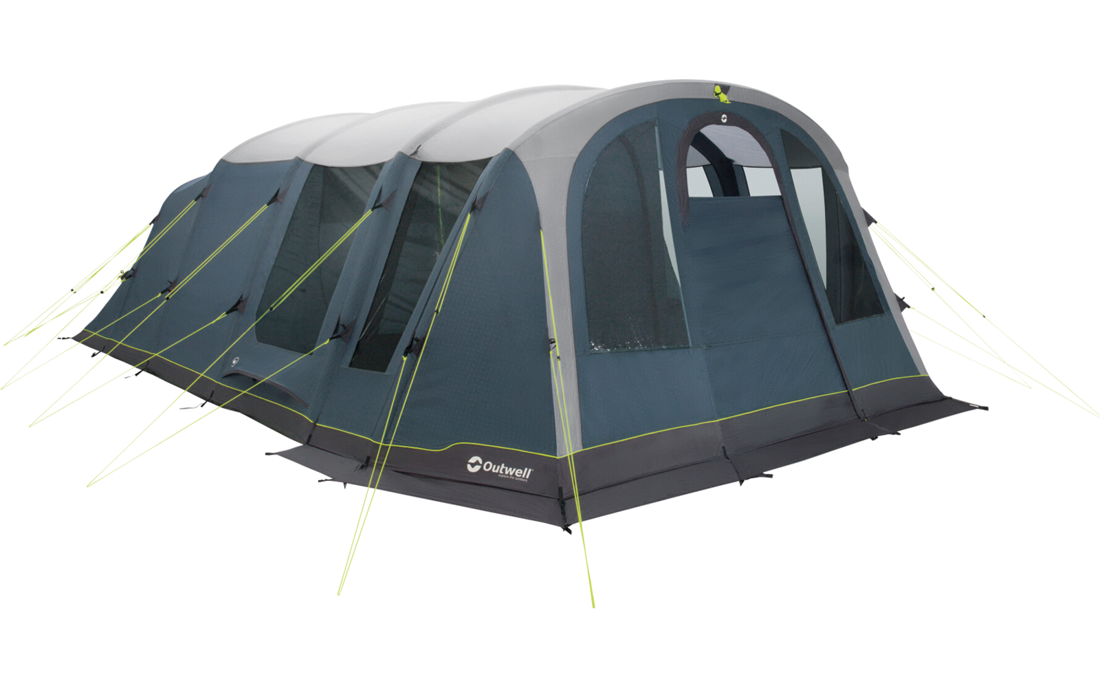 Outwell Stonehill 7 Air Fünfraum Tunnelzelt blau für 7 Personen