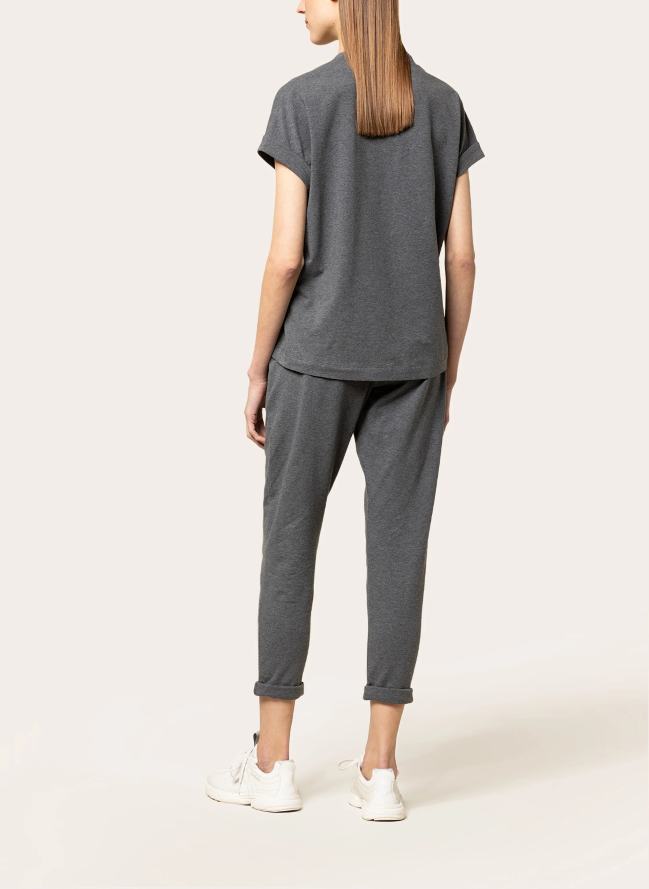 BRUNELLO CUCINELLI T-Shirt mit Schmucksteinbesatz