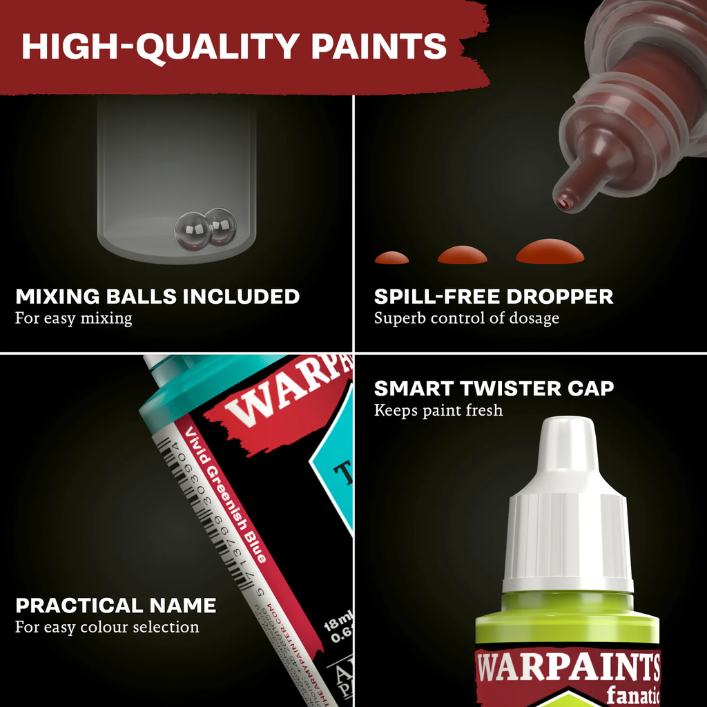 The Army Painter  Warpaints Fanatic: Washes Paint Set    Die Geheimwaffe für atemberaubende Details