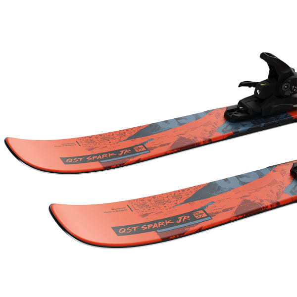 Pack ski SALOMON QST SPARK JR M + L6 GW J2 FLAME / COPEN BLUE / BLACK