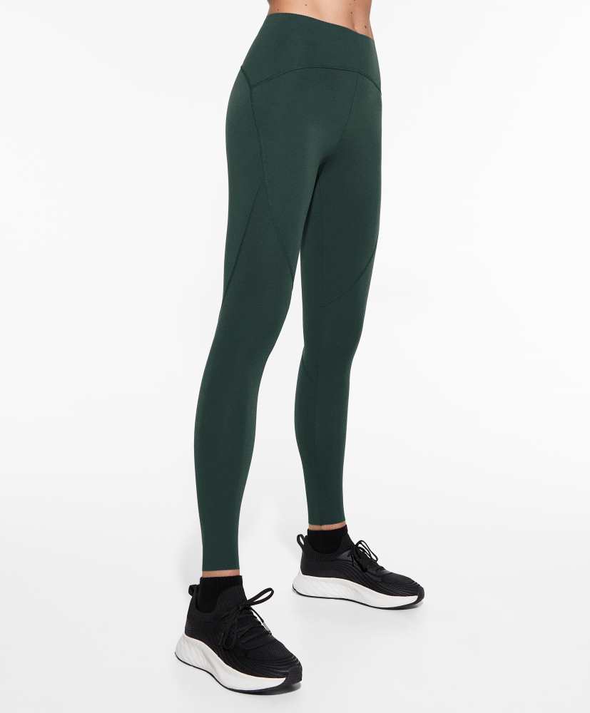 leggings básicas de compressão até o tornozelo