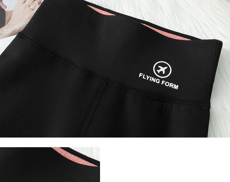 evanesce - Legging met hoge taille en fleecevoering