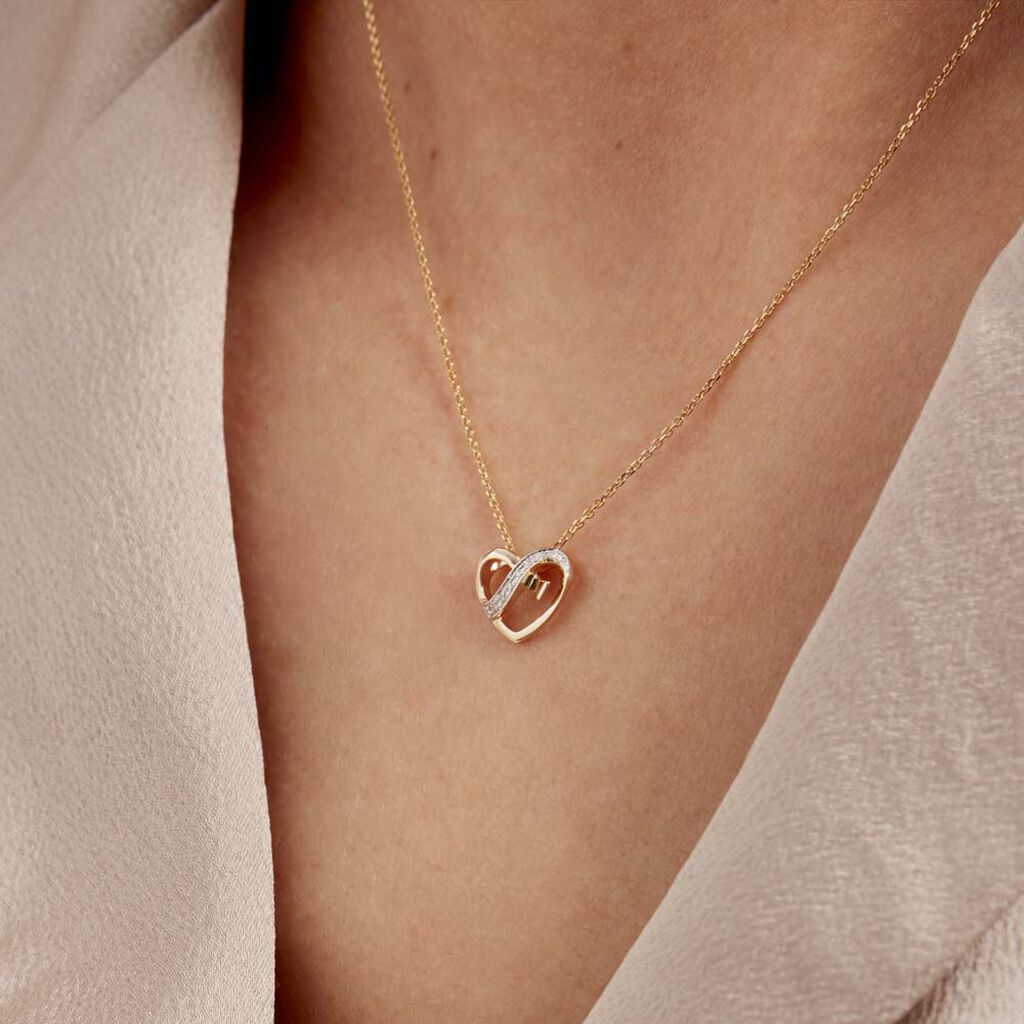 Collier Juliane Or Jaune Diamant