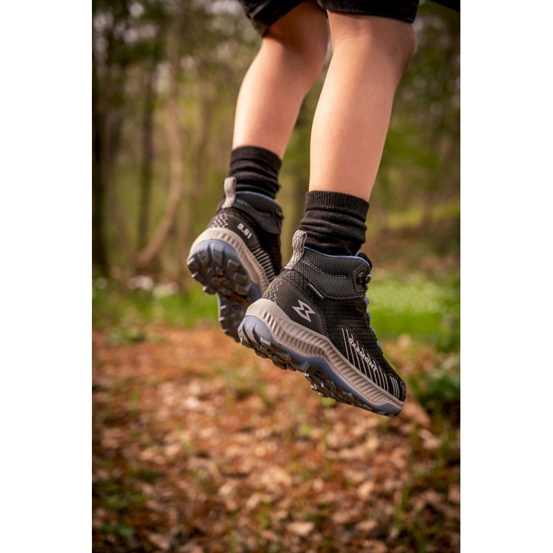 9.81 Kids Pulse Mid WP - Chaussures randonnée enfant