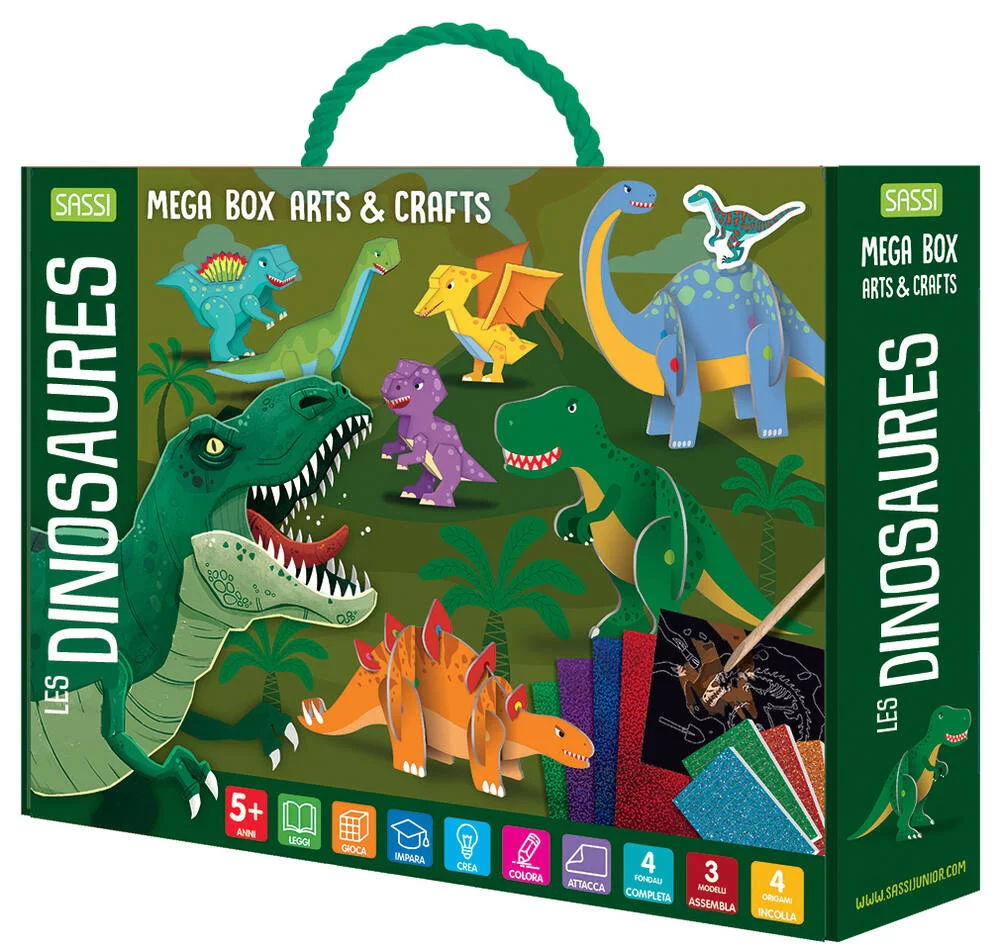 MEGA ART AND CRAFT DINOSAURES