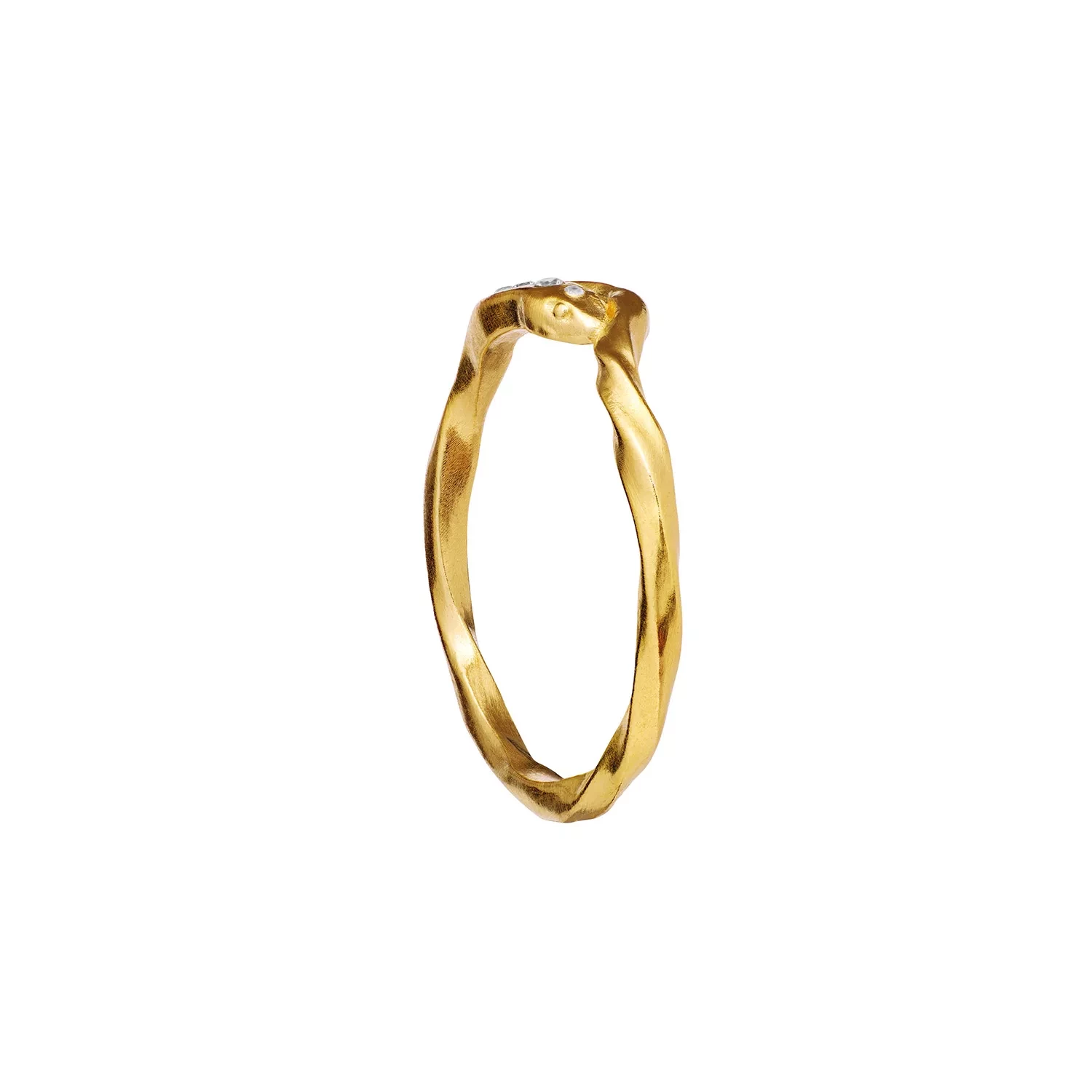 Maanesten Hera Ring 18 kt. Forgyldt Sølv 4814a