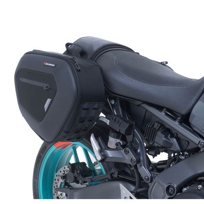 Sacoches cavalières SW-MOTECH PRO BLAZE AVEC SUPPORT (2 x 20 litres) - Noir