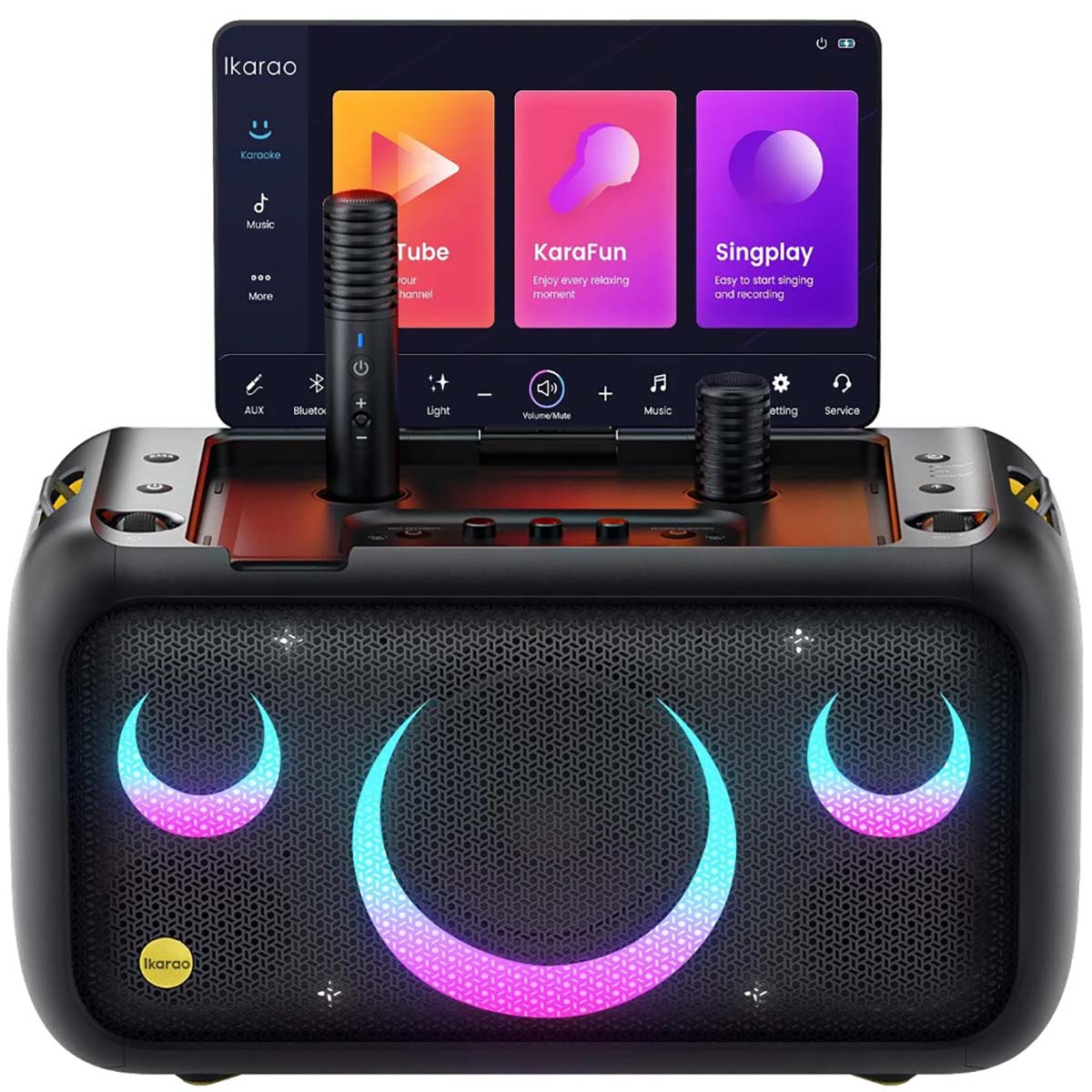 Ikarao Break X1 Party Speaker Karaoke Set