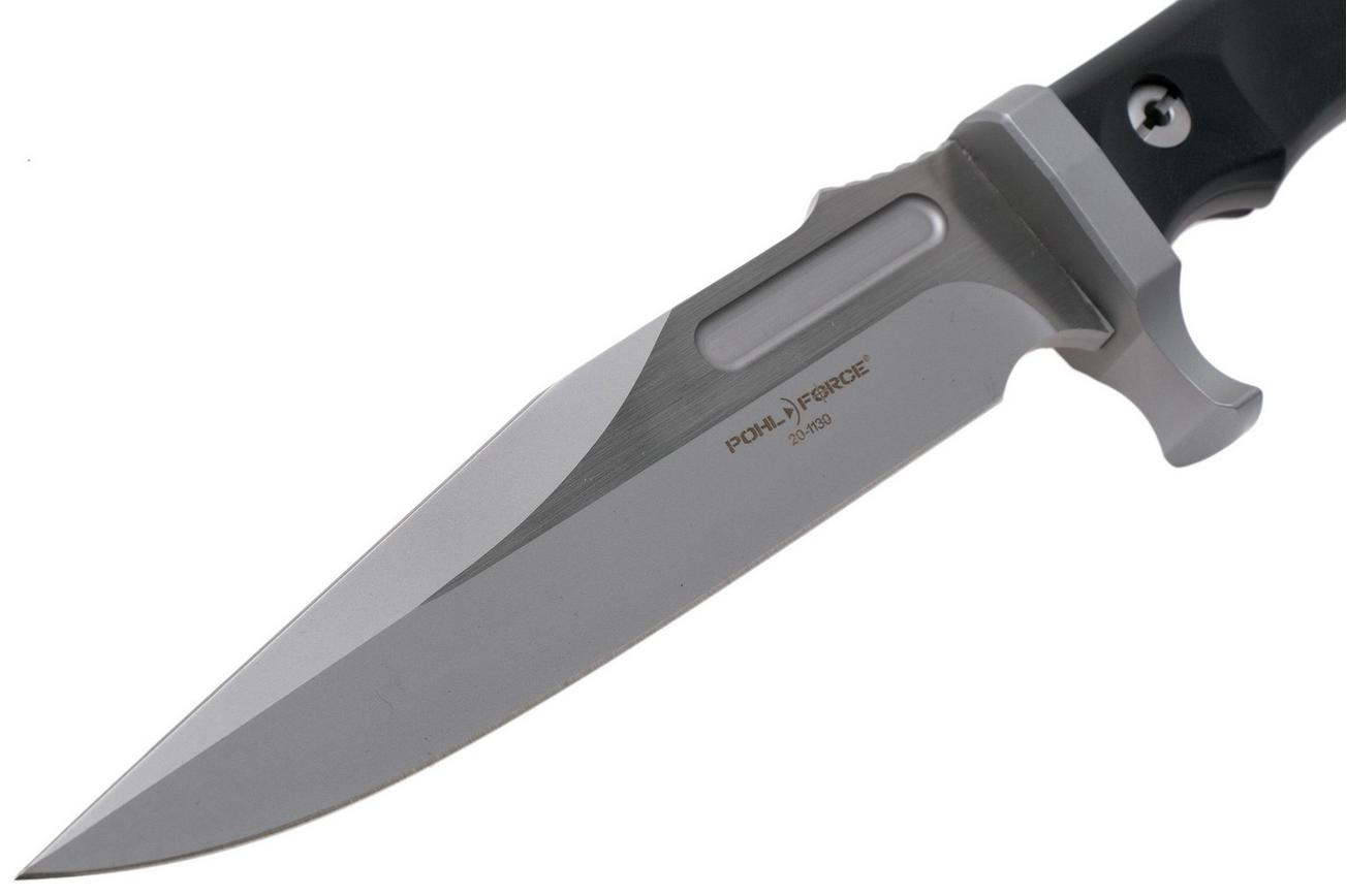 Pohl Force MK-8 Leather 5002 Last Blood CNC2 Edition Rambo mes, Dietmar Pohl design