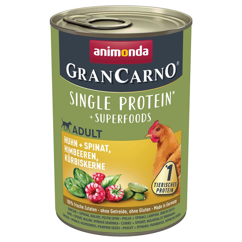 Lot mixte animonda GranCarno Adult Superfoods