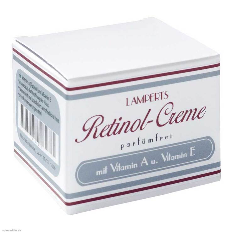 Retinol Creme parfümfrei Lamperts, 50 ml