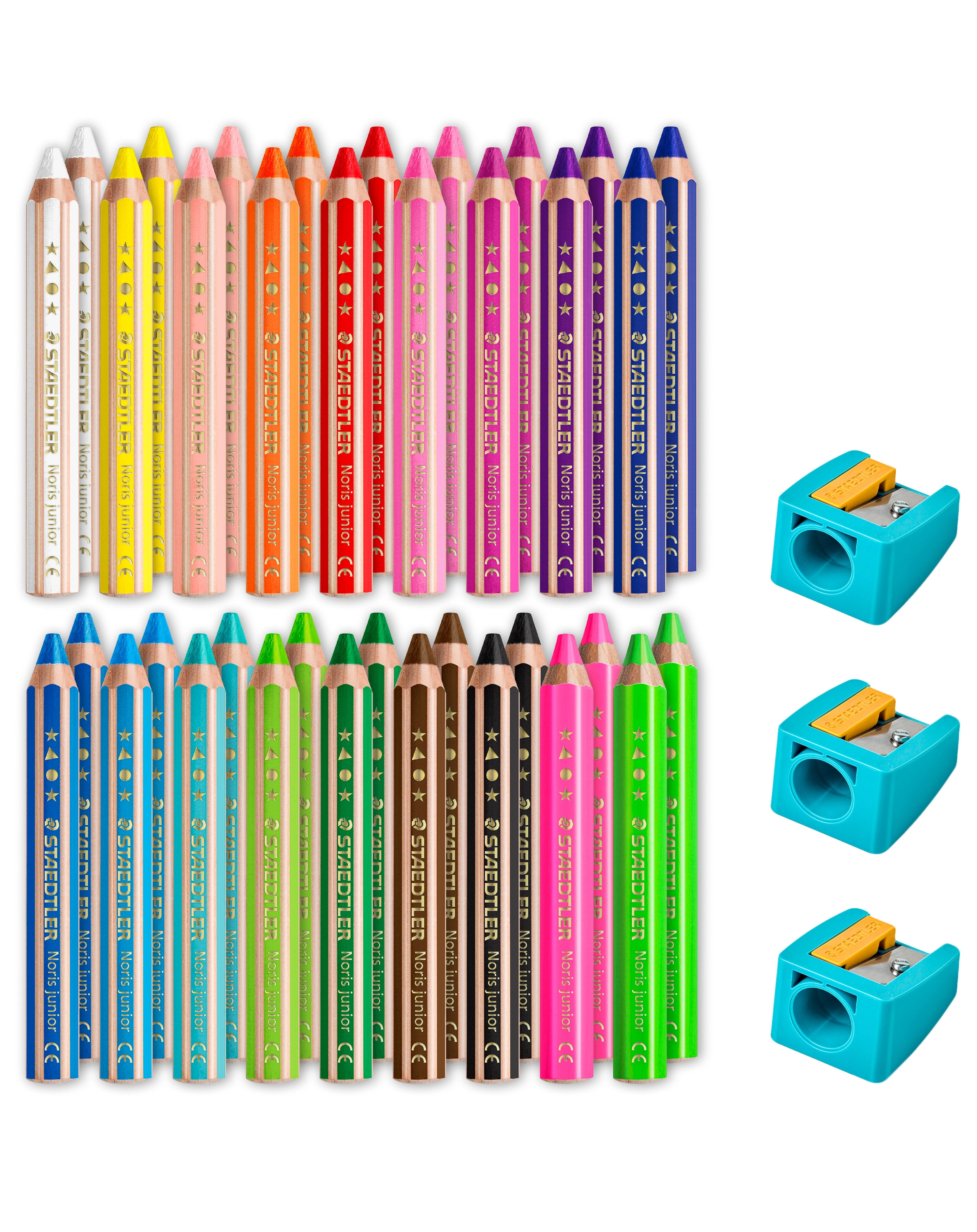 140 C36 Buntstift Noris® junior mit 36 Farben