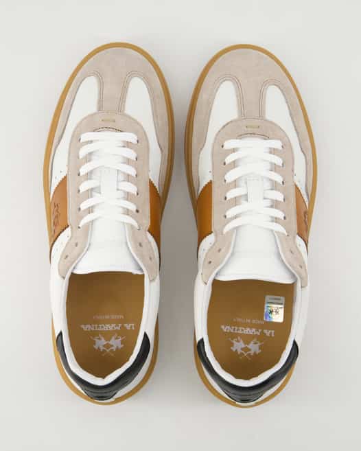 La Martina LFM251.011.4190 Sneaker in Beige