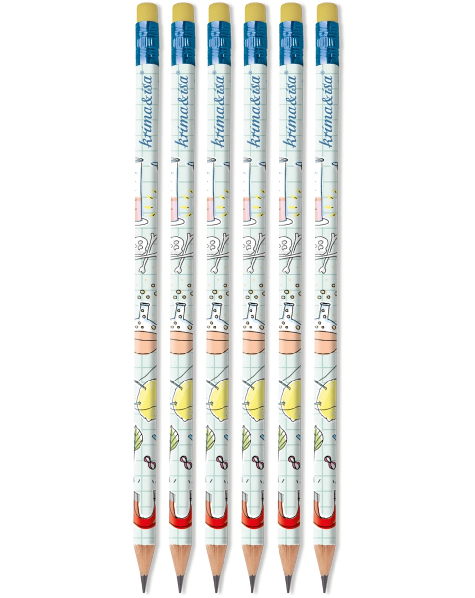 Bleistift SCIENCE 6er-Set