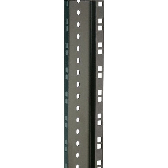 Adam Hall 61552BLK heavy duty double rack strip 45U zwart