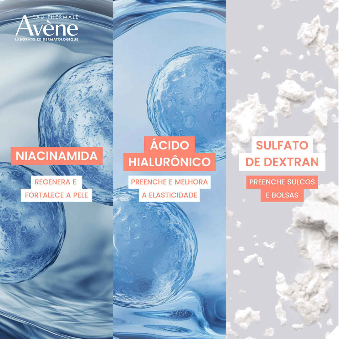 AVENE  Hyaluron Activ B3 creme olhos, Rugas, Olheiras, papos - 15ml